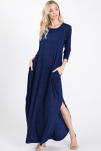 Simple Wonders Navy Maxi Dress