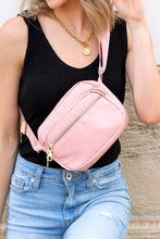 Camera Crossbody Sling Bag Blush
