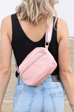Camera Crossbody Sling Bag Blush