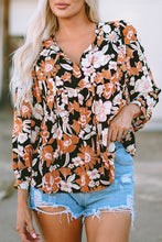Never Too Much Floral Babydoll Blouse