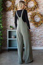 Own the Moment Olive Ribbed Overall