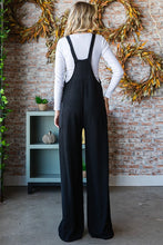 Own the Moment Black Ribbed Overall