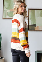 Amber Horizons Knit Striped Sweater