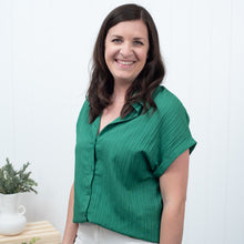Your Own Vision - Green Casual Top