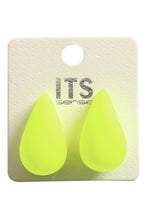 Teardrop Acrylic Stud Earrings