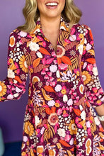 An Elegant Touch Floral Tiered Maxi Dress