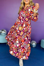 An Elegant Touch Floral Tiered Maxi Dress