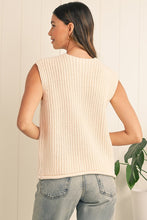 Now Trending Textured Sweater Vest