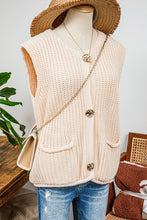 Scottie Sweater Vest-IVORY