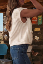 Scottie Sweater Vest-IVORY