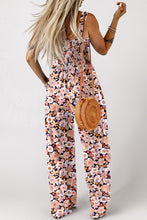 Ever Bloom Floral Smocked Jumpsuit