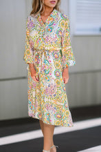 Touch of Whimsy Paisley Midi Dress
