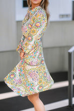 Touch of Whimsy Paisley Midi Dress