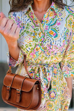 Touch of Whimsy Paisley Midi Dress