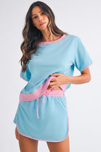 Show It Off Blue Skort Set