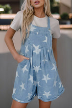 Follow the Stars Denim Romper