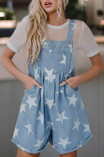 Follow the Stars Denim Romper