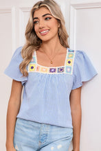 Time With You Crochet Boho Blouse