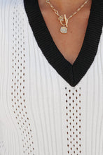 The Perfect Time Eyelet Knit Tank