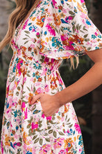 Think Of Me Floral High Waist Maxi Dress