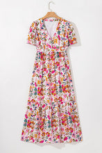 Think Of Me Floral High Waist Maxi Dress