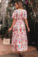 Think Of Me Floral High Waist Maxi Dress