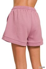 Instant Attraction Rose Textured Shorts