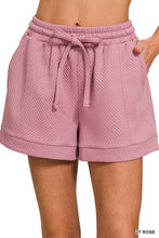 Instant Attraction Rose Textured Shorts
