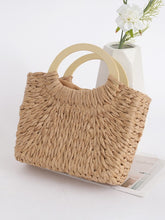 Retro Straw Woven Tote Bag