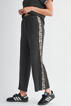 On The Hunt Leopard Patchwork Pants Set