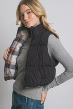Beyond Limits Black Reversible Puffer Vest