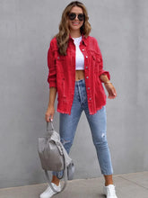 Ruby Raw Edge Jacket