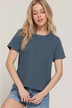 Sky's the Limit Navy Short Sleeve Top