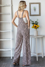 Fearless & Free Animal Print Overall Jumpsuit