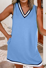 Cassidy Mini Dress- Blue