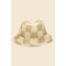 Checkered Bucket Hat