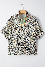 Lillian Leopard Loose Fit Blouse