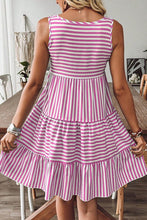 Palmer Pink Striped Mini Dress