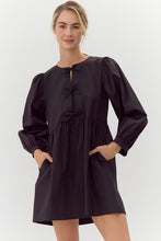 Unstoppable You Bow Tie Babydoll Dress