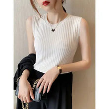 Rhoades Ribbed Tank-White