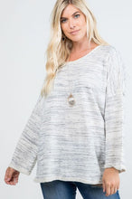 All For You - French Terry Tie-Dye Banded Top