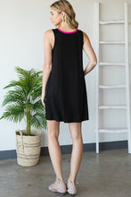 All Good Reasons Chevron Contrast Dress
