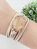 Druzy Charm Bracelet