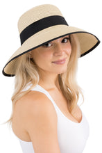 Bow Straw Sun Hat Beige