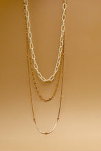 Color Chain Multi Layer Necklace