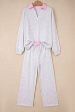 Weekend Mood Striped Detail Pants Set
