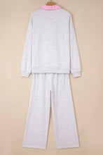 Weekend Mood Striped Detail Pants Set