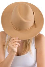 Chase Your Dreams - Beige Asymmetrical Crease Felt Rancher Hat