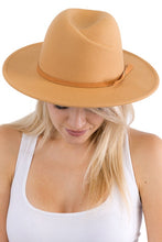 Chase Your Dreams - Camel Asymmetrical Crease Felt Rancher Hat
