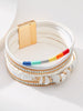 Multi Strand Leather Bracelet
